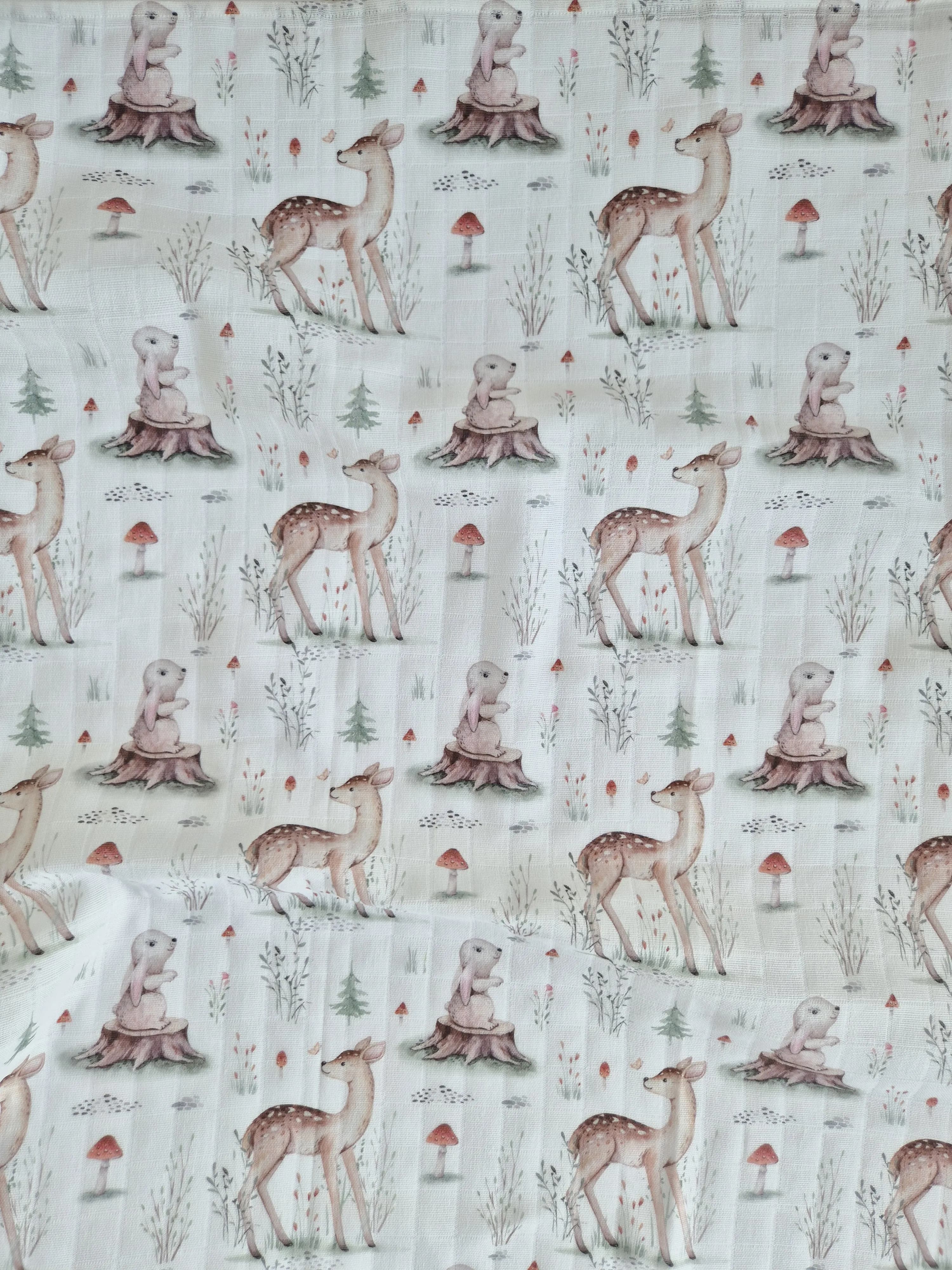 Muslin tetra pelena Šumski san – Eter Baby