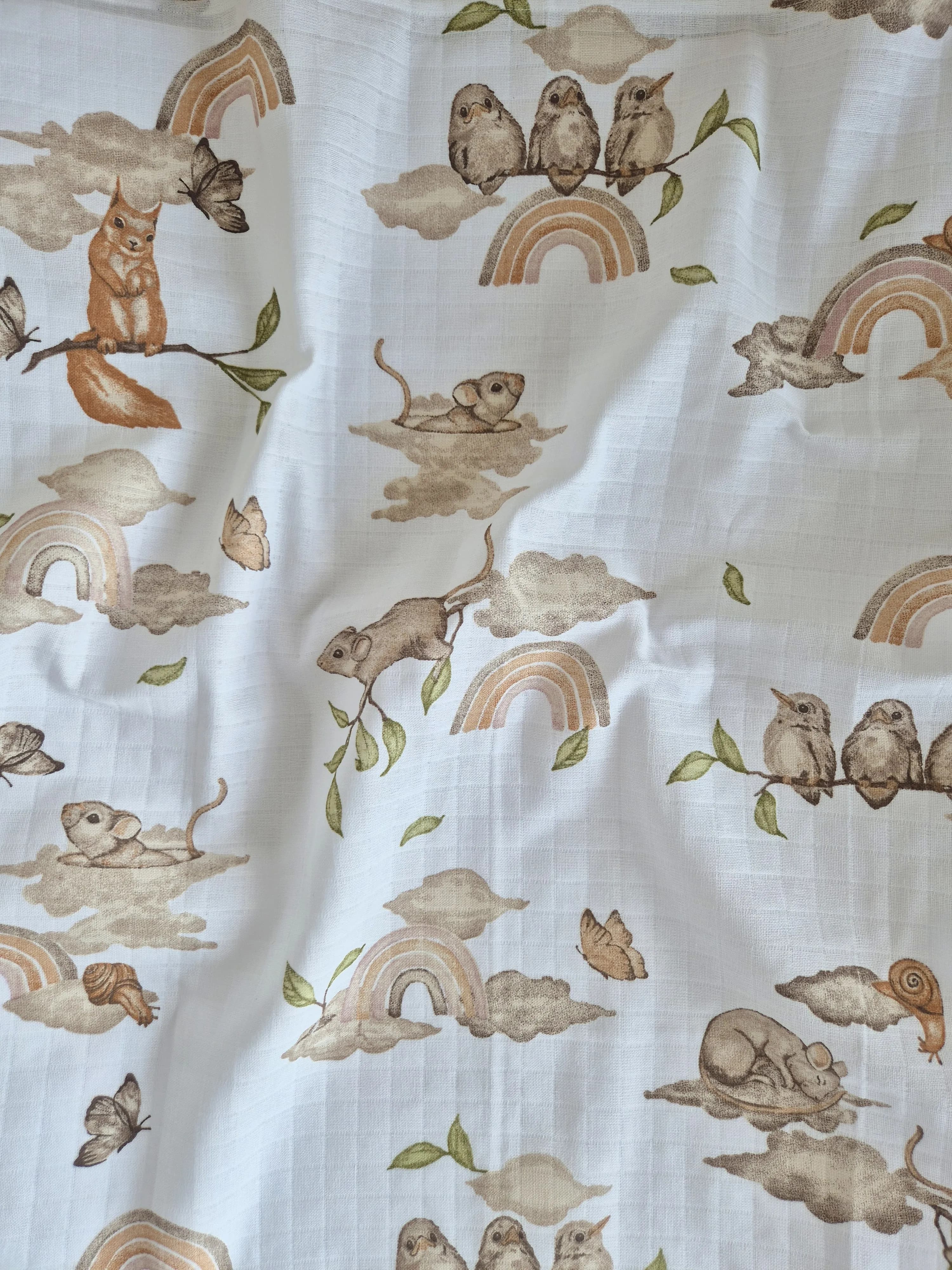 Muslin tetra pelena Ušuškani snovi – Eter Baby