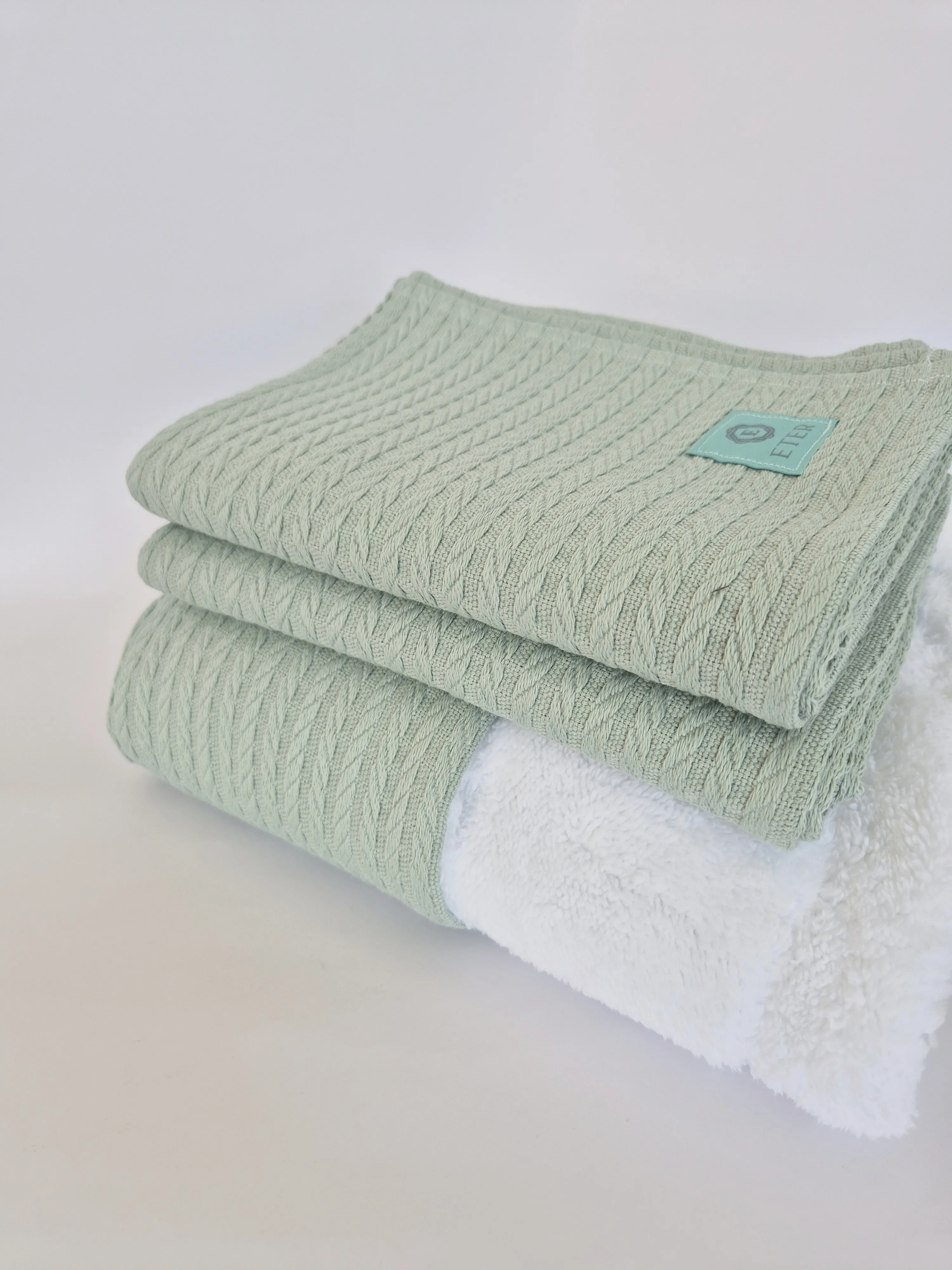 Eter Baby ćebence za bebe u mint boji – Eter Baby