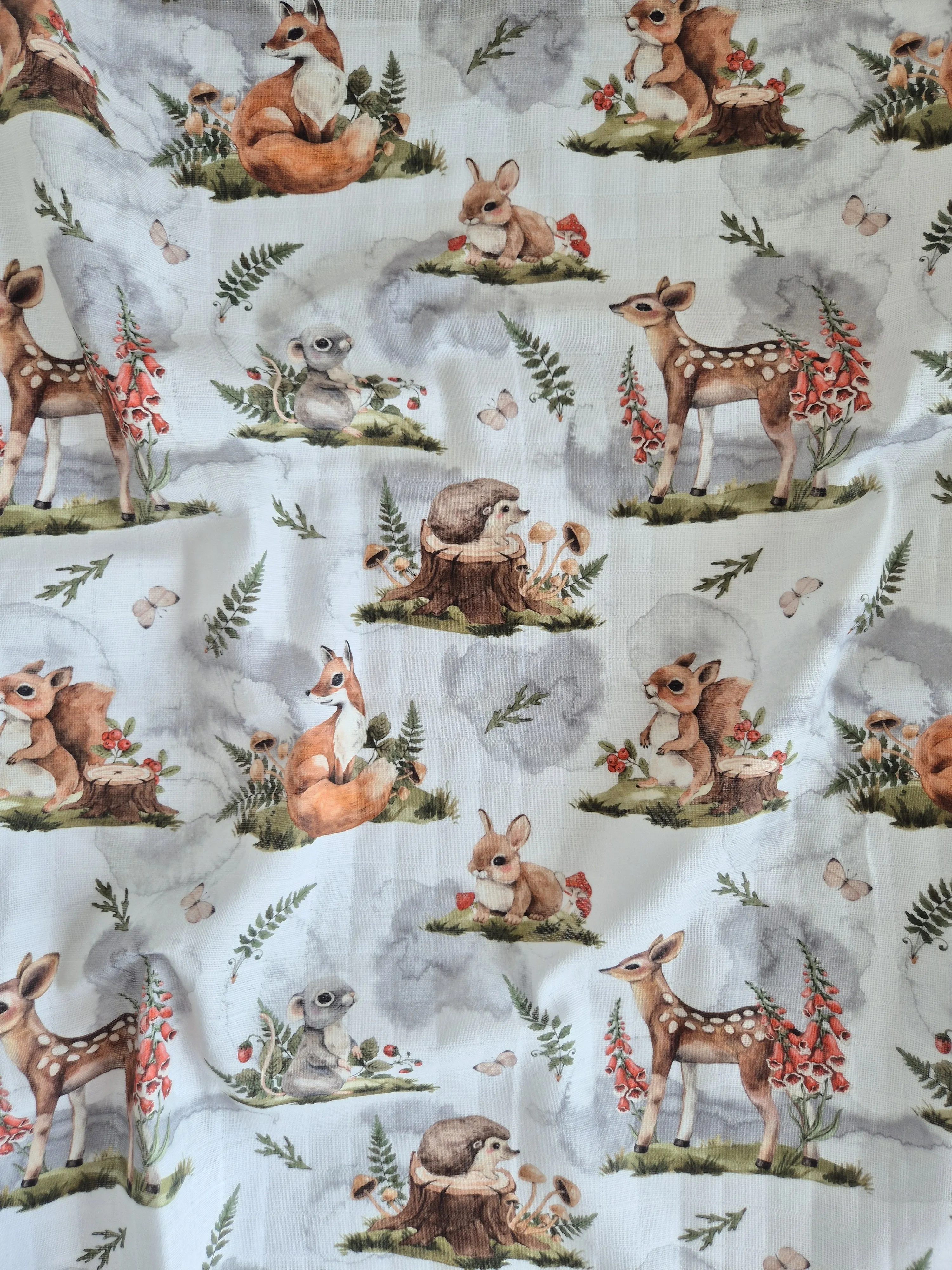 Muslin tetra pelena Jesenja priča – Eter Baby